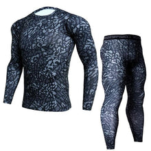 Load image into Gallery viewer, New Fitness Camo T Shirt Men Compression Shirt