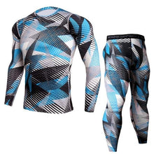 Load image into Gallery viewer, New Fitness Camo T Shirt Men Compression Shirt