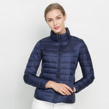Load image into Gallery viewer, Women Winter Coat New Ultra Light White Duck