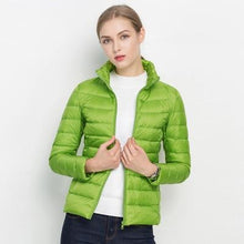 Load image into Gallery viewer, Women Winter Coat New Ultra Light White Duck