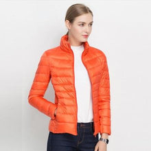 Load image into Gallery viewer, Women Winter Coat New Ultra Light White Duck