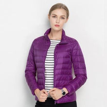 Load image into Gallery viewer, Women Winter Coat New Ultra Light White Duck