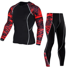 Load image into Gallery viewer, Thermal Mens Underwear   Long Sleeve Fitness Tights