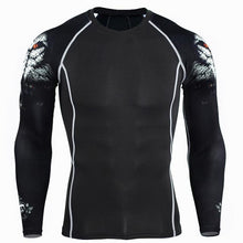 Load image into Gallery viewer, Thermal Mens Underwear   Long Sleeve Fitness Tights