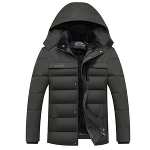 Winter Jacket Men -20 Degree Thicken Warm Parkas Hooded Coat