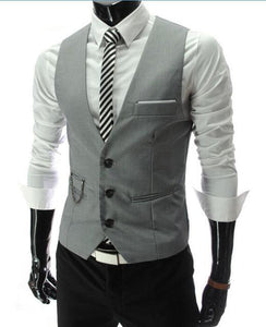 New Arrival Dress Vests For Men Slim Fit Mens