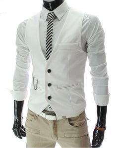 New Arrival Dress Vests For Men Slim Fit Mens