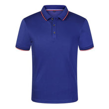 Load image into Gallery viewer, Solid Color Summer Polo Shirts Men Cotton