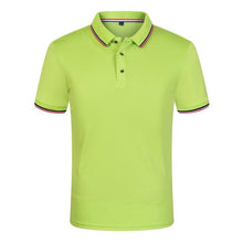 Load image into Gallery viewer, Solid Color Summer Polo Shirts Men Cotton
