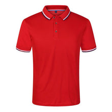 Load image into Gallery viewer, Solid Color Summer Polo Shirts Men Cotton