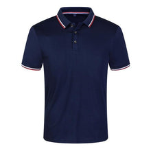 Load image into Gallery viewer, Solid Color Summer Polo Shirts Men Cotton
