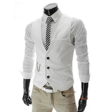 Load image into Gallery viewer, New Spring Formal Vest Men Slim Fit Mens Vest Casual Male