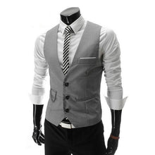 Load image into Gallery viewer, New Spring Formal Vest Men Slim Fit Mens Vest Casual Male