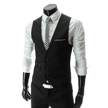 Load image into Gallery viewer, New Spring Formal Vest Men Slim Fit Mens Vest Casual Male