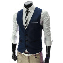 Load image into Gallery viewer, New Spring Formal Vest Men Slim Fit Mens Vest Casual Male