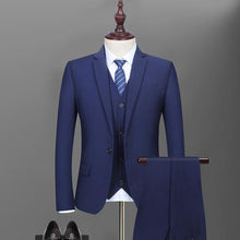 Load image into Gallery viewer, customSuit, men&#39;s suit, three pieces of business suit,