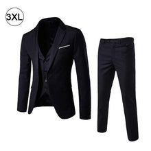 Load image into Gallery viewer, Formal Men Suit Slim Fit Mens Large Size Suits